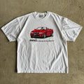 2000s BMW Ultimate Driving Machine E46 Cabriolet White Shirt (XXL)