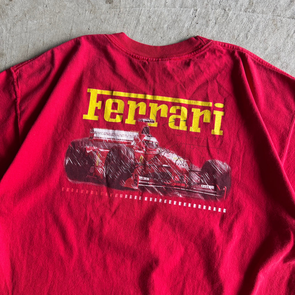 1999 Ferrari F-399 Formula 1 Red T Shirt (XL)