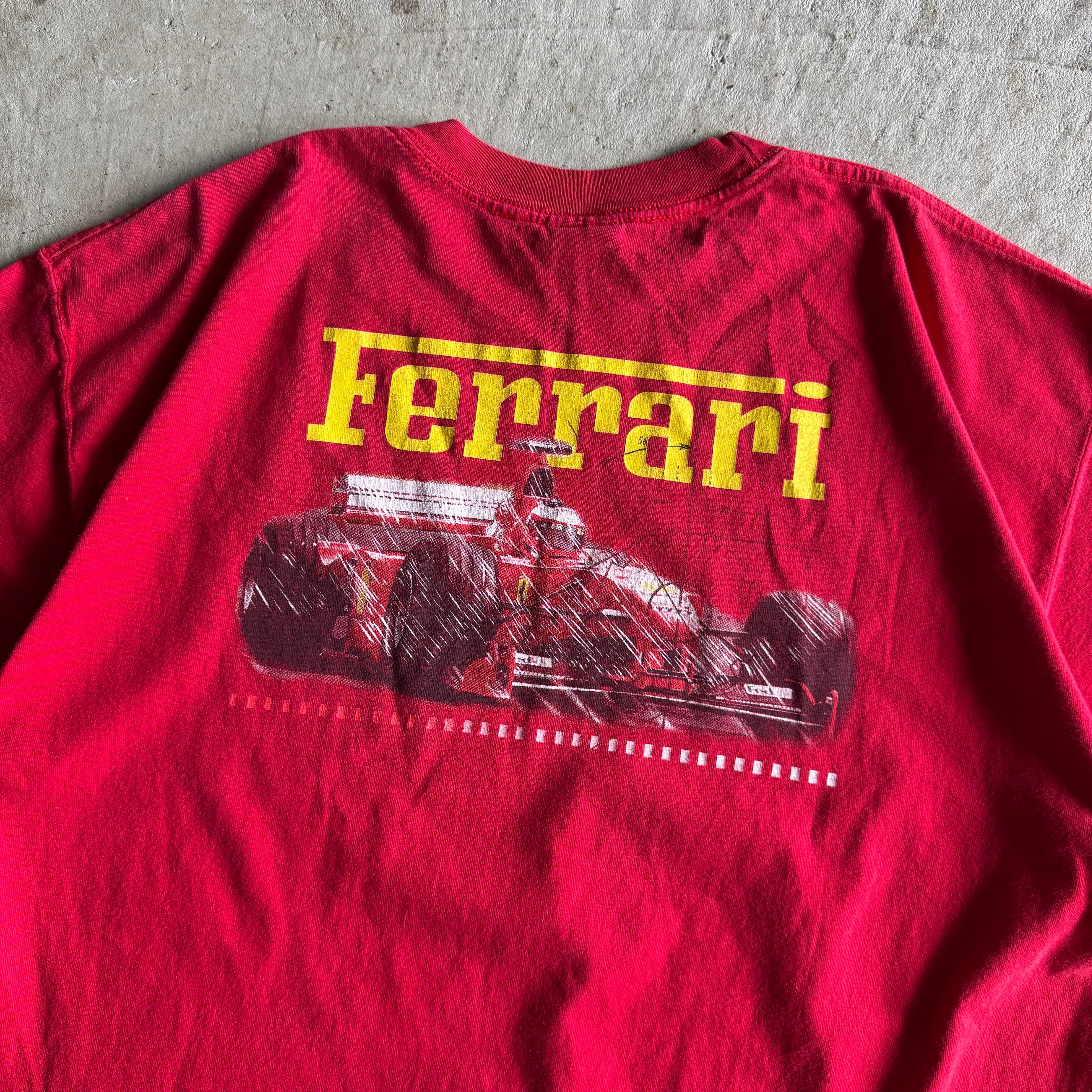 1999 Ferrari F-399 Formula 1 Red T Shirt (XL)