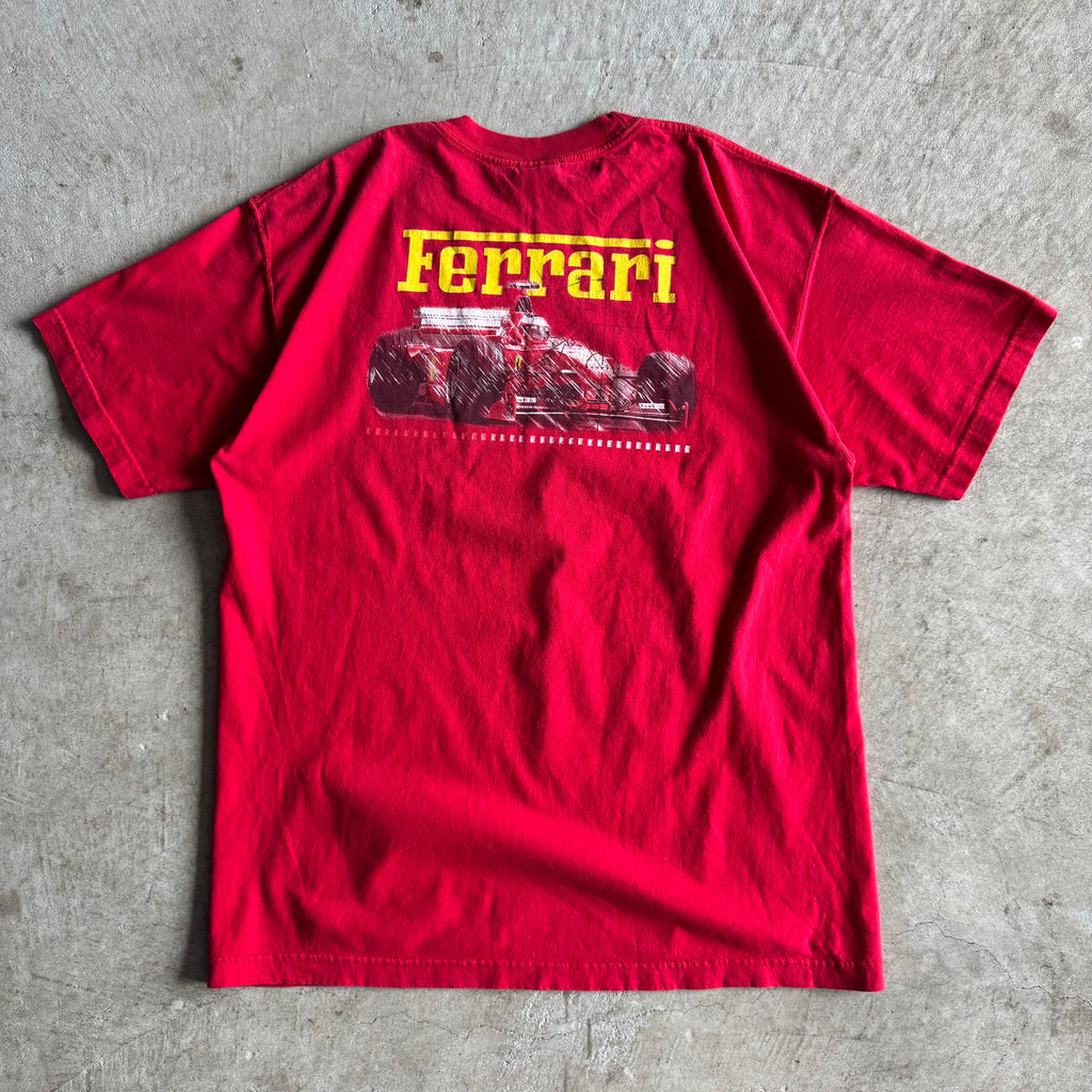 1999 Ferrari F-399 Formula 1 Red T Shirt (XL)