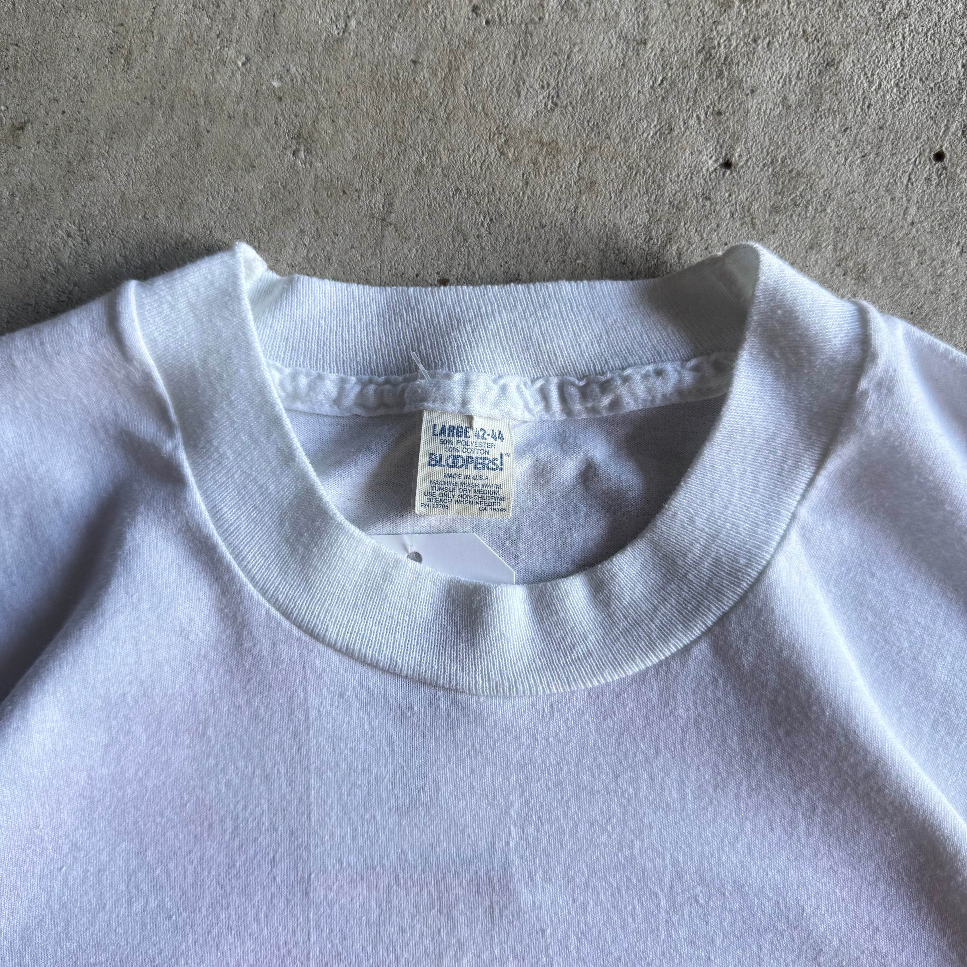 Vintage 80s Marlboro Grand Prix Meadowlands IndyCar White T Shirt Size Large