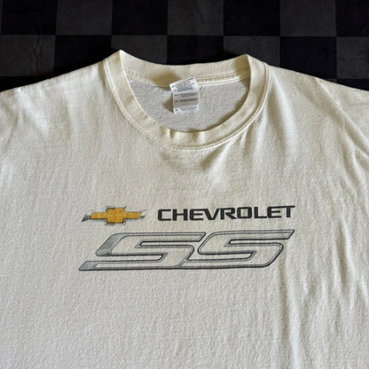 Chevrolet SS Nascar Stock Car White T Shirt
