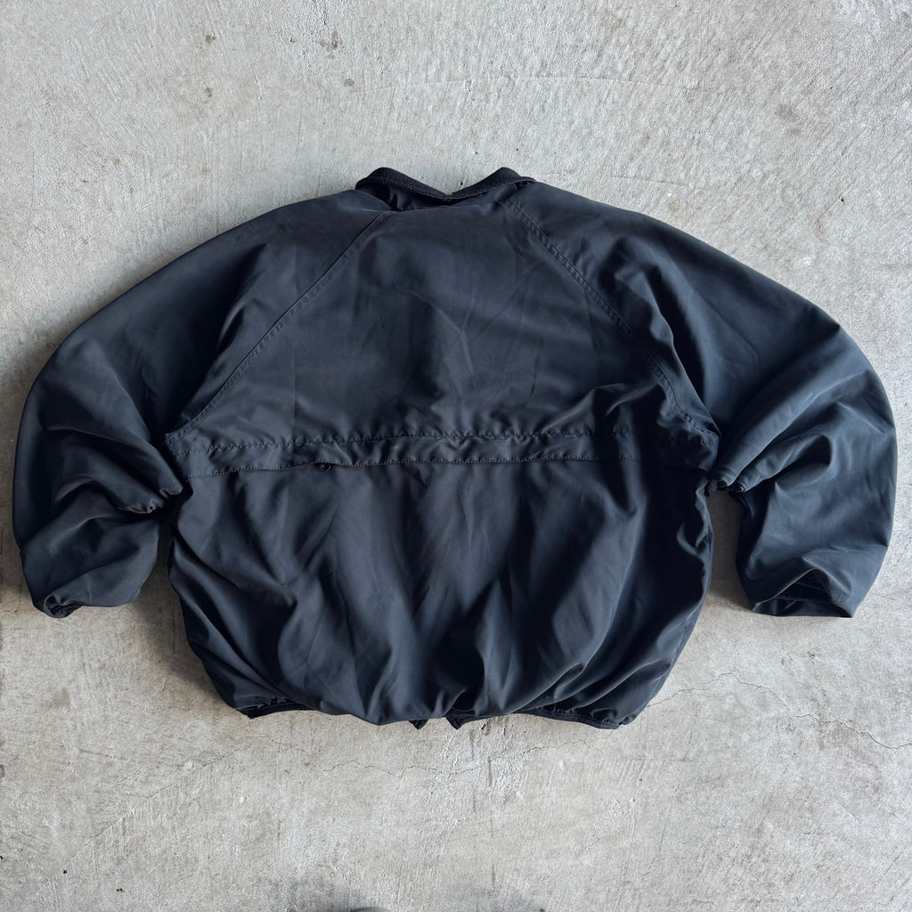 90s Porsche Selection Black Nylon Outerwear Jacket (XL)