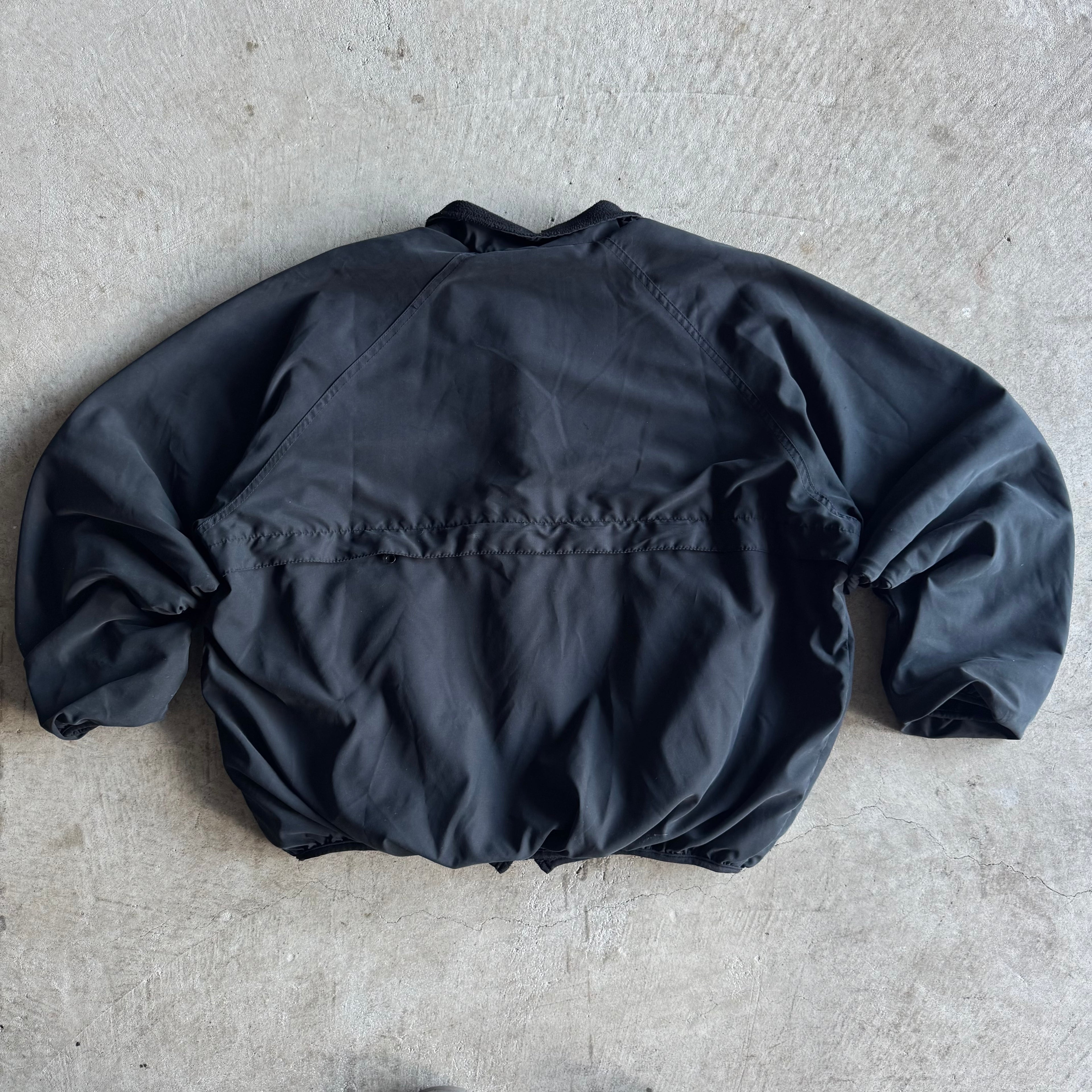 90s Porsche Selection Black Nylon Outerwear Jacket (XL)