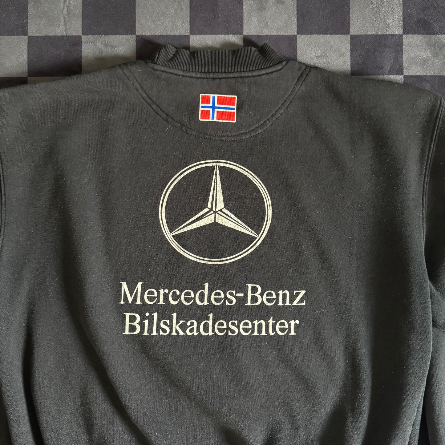 2000s Mercedes-Benz SLR McLaren Bilskadesenter Pullover Sweater Size Large