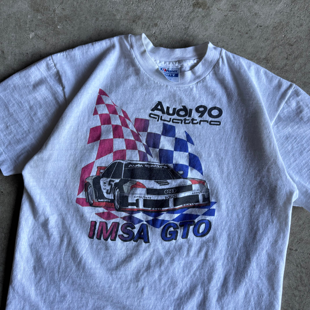 90s Audi 90 IMSA GTO White T Shirt (L)