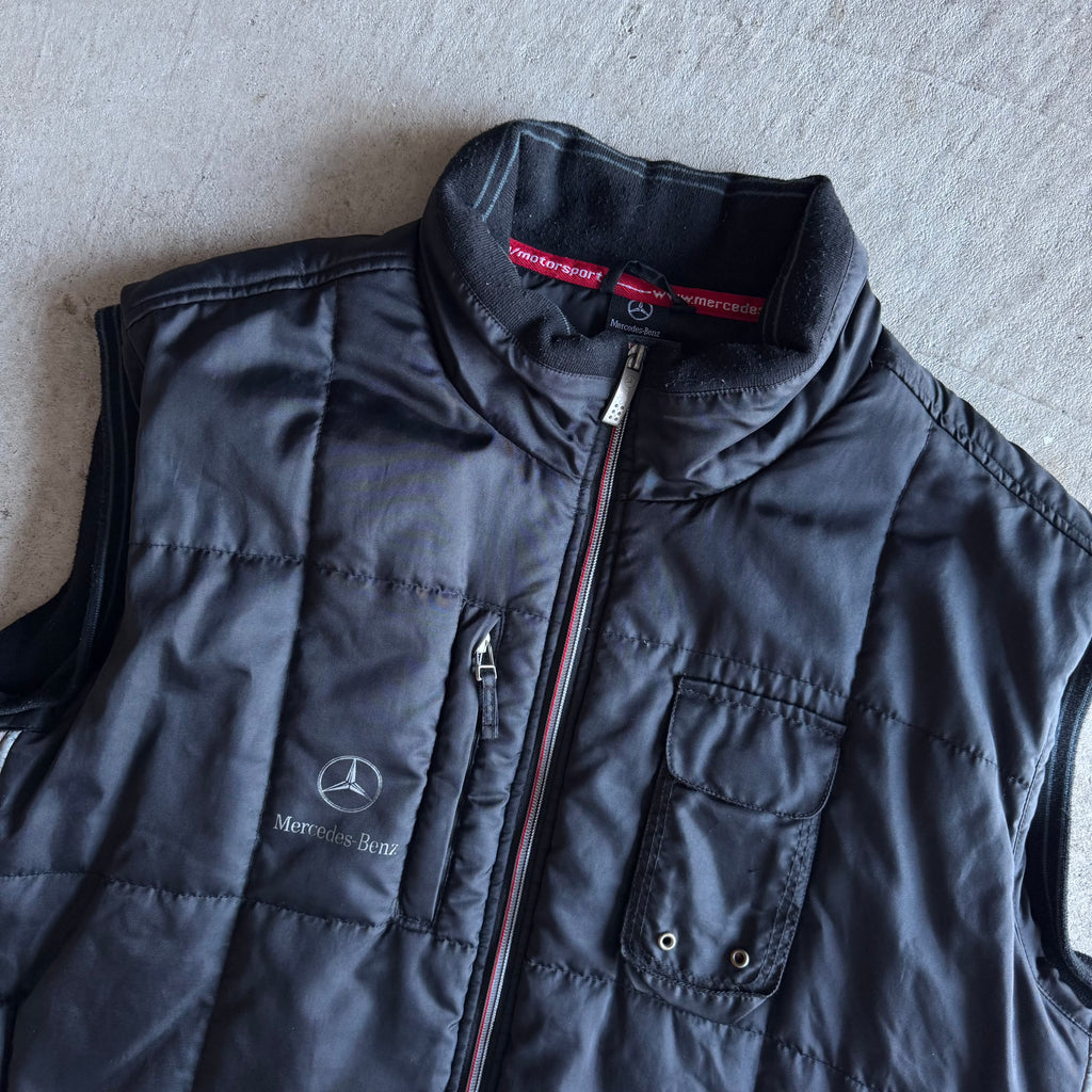 2000s Mercedes-Benz CLK DTM Black Vest Jacket (XL)