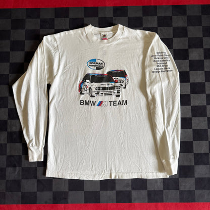 Vintage 80s BMW M Team Korman Autoworks Longsleeve T Shirt XL