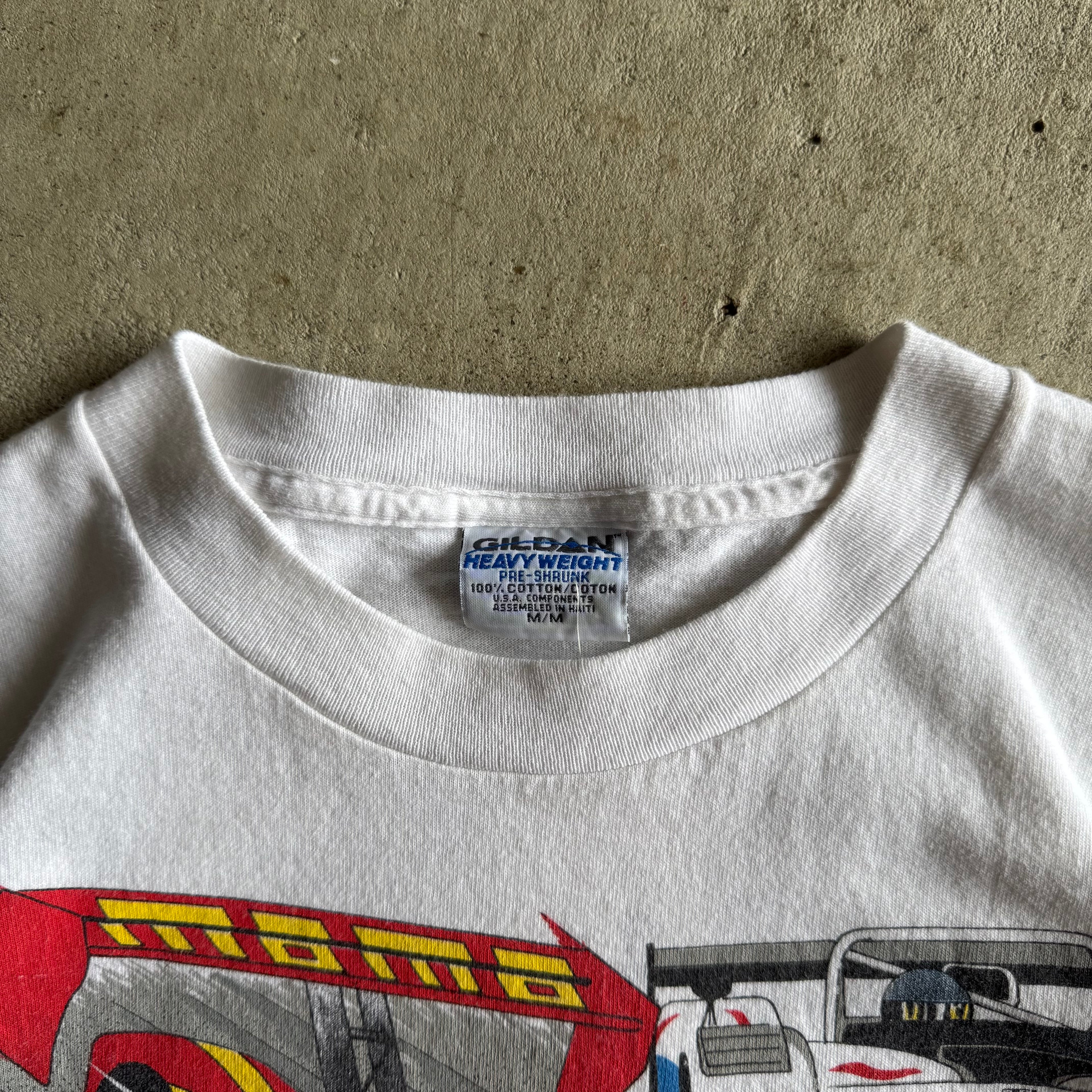 Vintage 90s 1997 Dodge Grand Prix Lime Rock T Shirt Size Medium