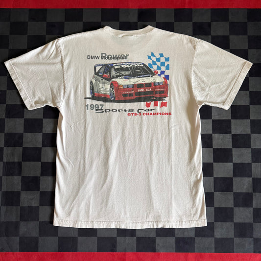 Vintage 1997 BMW M3 GTS Champions T Shirt Large